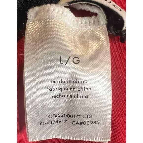 Onia One Piece Swimsuit in Haute Red NWT Size Large - Picture 7 of 7